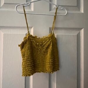 Green vintage tank top